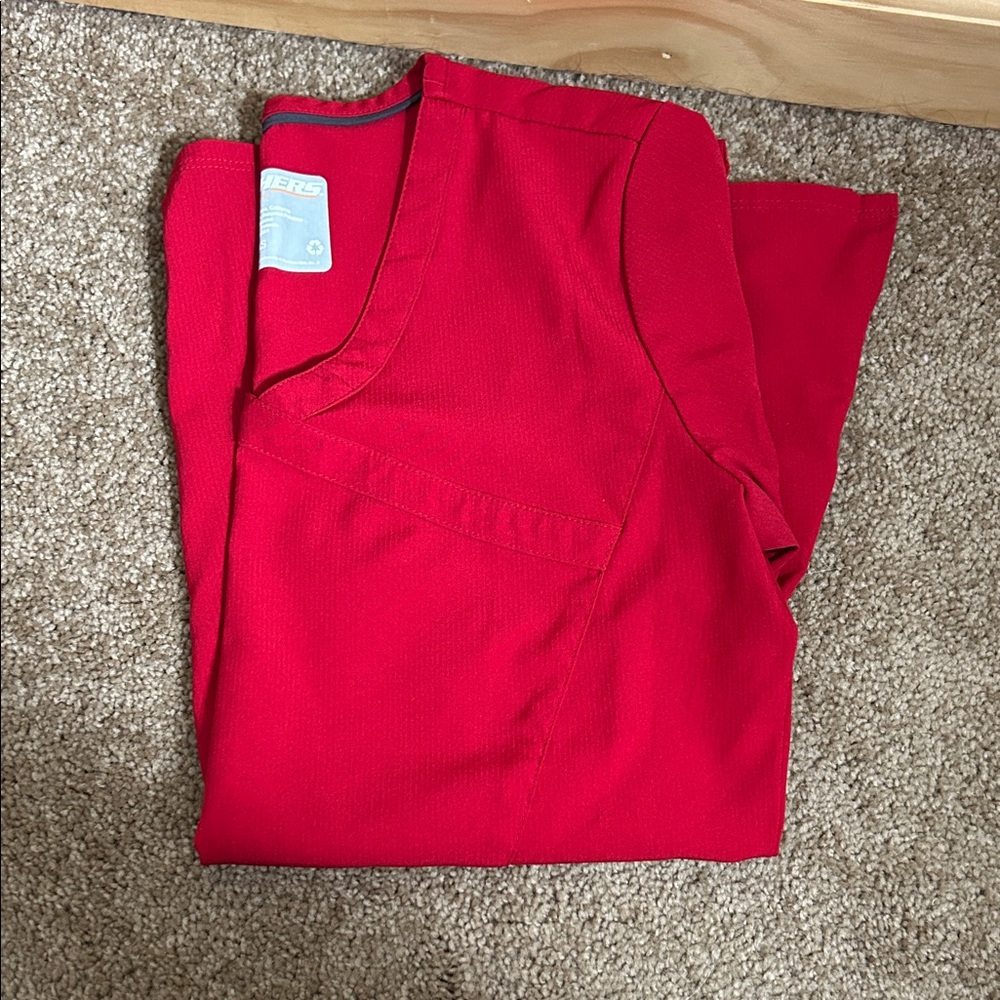 Skechers Red Women’s Scrub Top